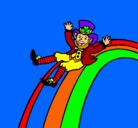 Dibujo Duende en el arco iris pintado por sergio1