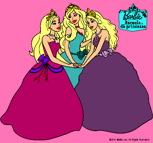 Barbie y sus amigas princesas