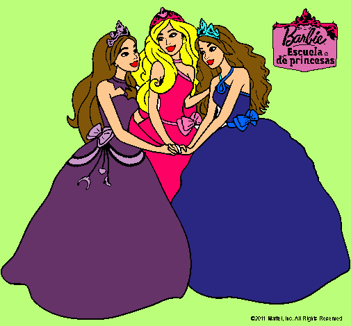 Barbie y sus amigas princesas