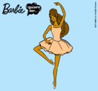 Dibujo Barbie bailarina de ballet pintado por cpmd