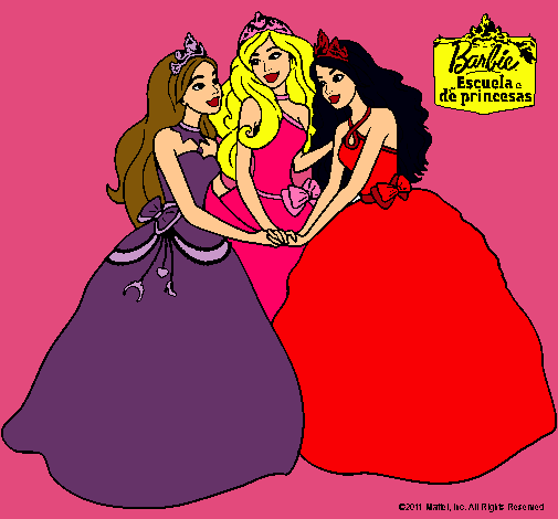 Barbie y sus amigas princesas