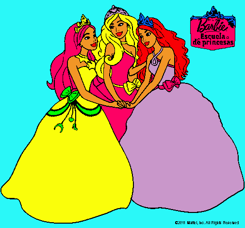 Barbie y sus amigas princesas