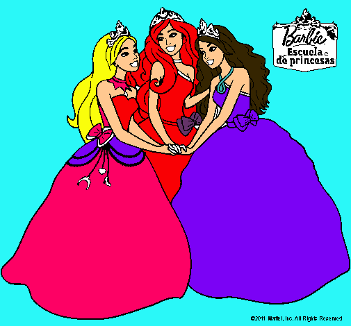 Barbie y sus amigas princesas