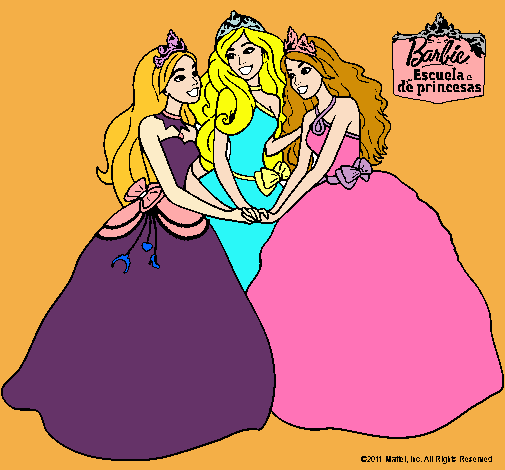 Barbie y sus amigas princesas