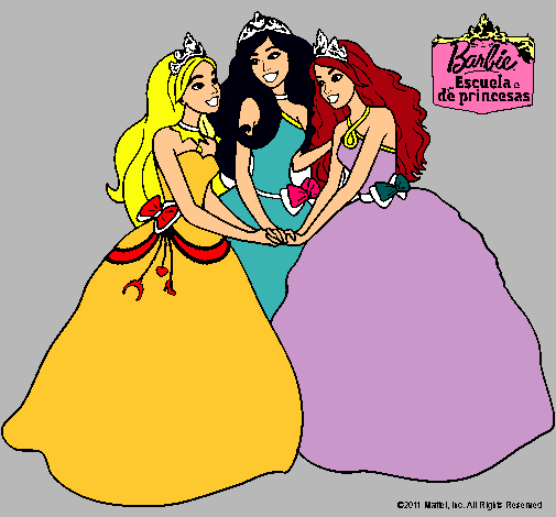 Barbie y sus amigas princesas