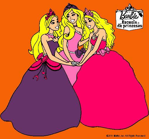 Barbie y sus amigas princesas