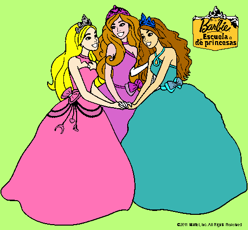 Barbie y sus amigas princesas