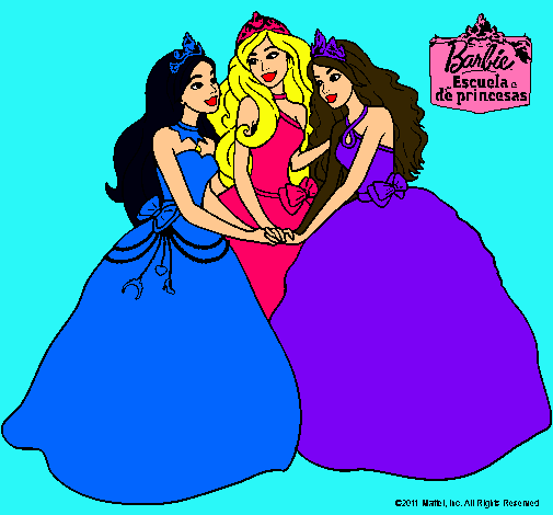 Barbie y sus amigas princesas