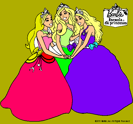 Barbie y sus amigas princesas