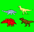 Dibujo Dinosaurios de tierra pintado por kilbert