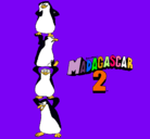 Dibujo Madagascar 2 Pingüinos pintado por 546512524411