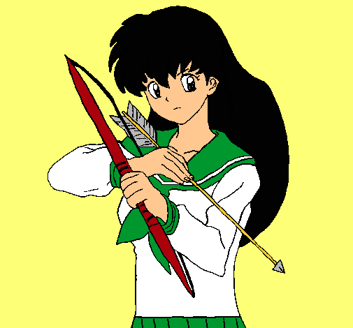 Dibujo Kagome pintado por Lilith