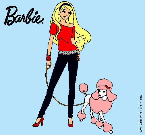 Barbie con look moderno