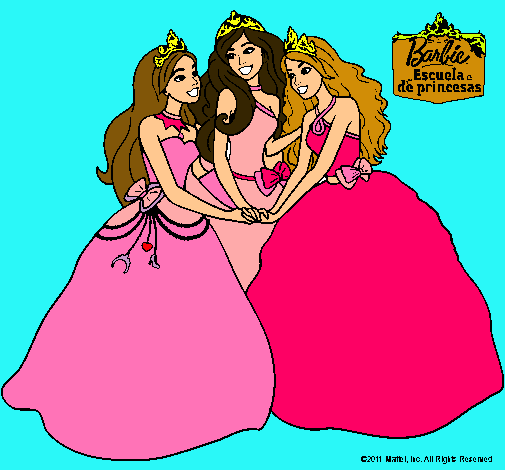 Barbie y sus amigas princesas