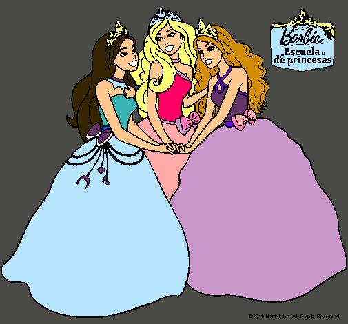 Barbie y sus amigas princesas