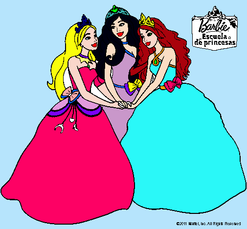 Barbie y sus amigas princesas