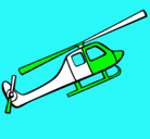 Dibujo Helicóptero de juguete pintado por wilson