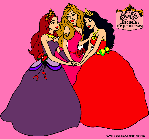 Barbie y sus amigas princesas