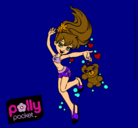 Dibujo Polly Pocket 14 pintado por charlot111