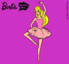 Dibujo Barbie bailarina de ballet pintado por alba999