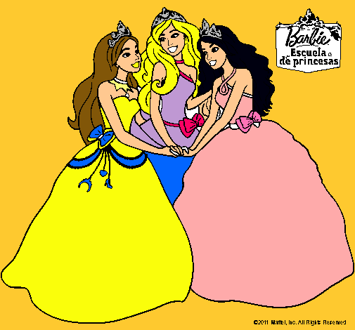 Barbie y sus amigas princesas