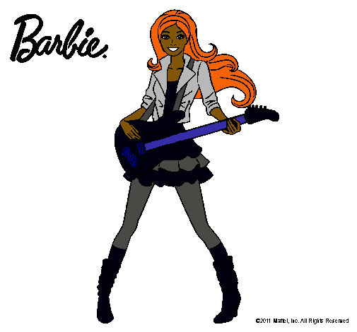 Barbie guitarrista