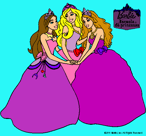 Barbie y sus amigas princesas