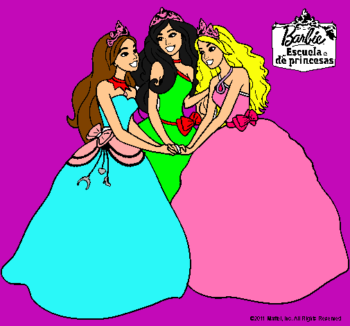 Barbie y sus amigas princesas