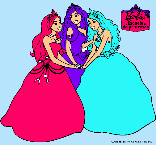 Barbie y sus amigas princesas