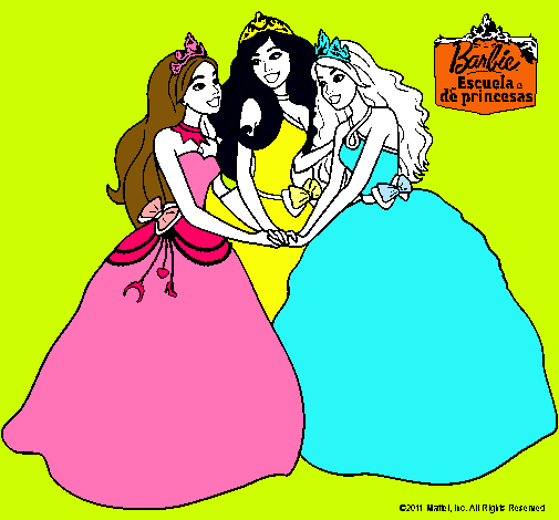 Barbie y sus amigas princesas