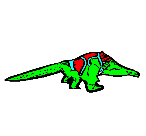 Dibujo Crocodile pintado por agustin11