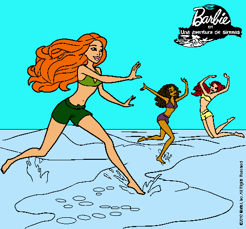 Barbie de regreso a la playa