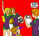 Dibujo ¡Campeonas! pintado por klara