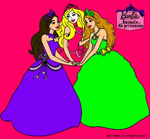 Barbie y sus amigas princesas