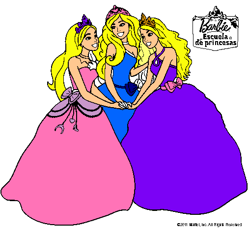 Barbie y sus amigas princesas