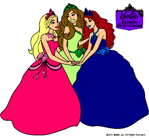 Barbie y sus amigas princesas