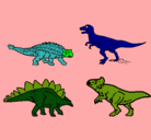 Dibujo Dinosaurios de tierra pintado por IGNACIOJ