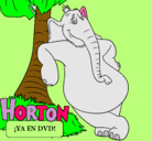 Dibujo Horton pintado por salazar27