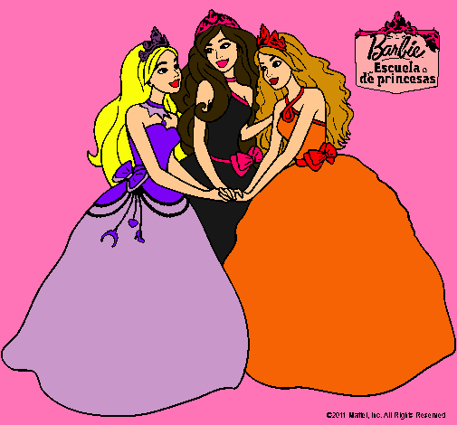 Barbie y sus amigas princesas