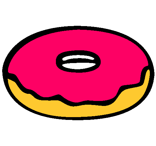 Dibujo Donuts pintado por andrea7