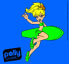 Dibujo Polly Pocket 3 pintado por crrtina