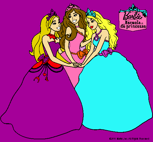 Barbie y sus amigas princesas