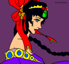 Dibujo Princesa china pintado por lucia899i89i