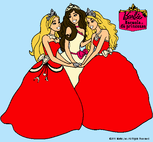 Barbie y sus amigas princesas