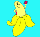 Dibujo Banana pintado por vanesita