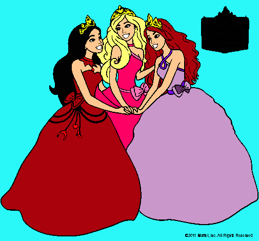 Barbie y sus amigas princesas