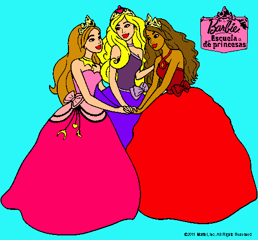 Barbie y sus amigas princesas