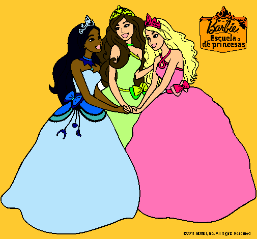 Barbie y sus amigas princesas