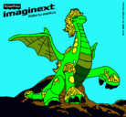 Dibujo Imaginext 9 pintado por esgfg