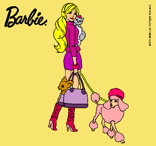 Barbie elegante